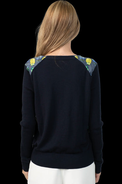 Cardigan Color Detalhe Tory Burch