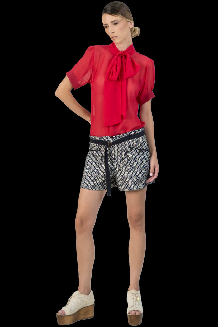 Short Bicolor Textura