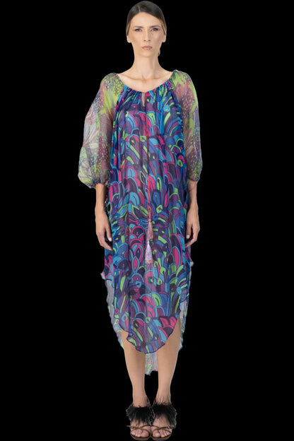 Vestido Color Textura André Lima