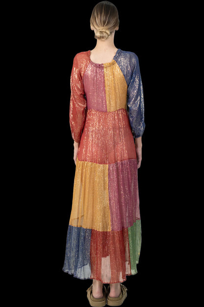 Vestido Color Textura Farm