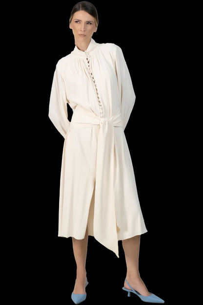 Vestido Branco Detalhe Cris Barros
