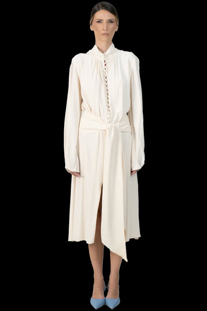 Vestido Branco Detalhe Cris Barros