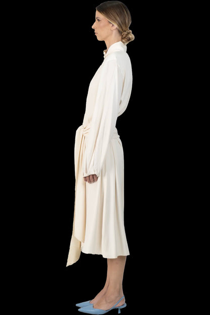Vestido Branco Detalhe Cris Barros