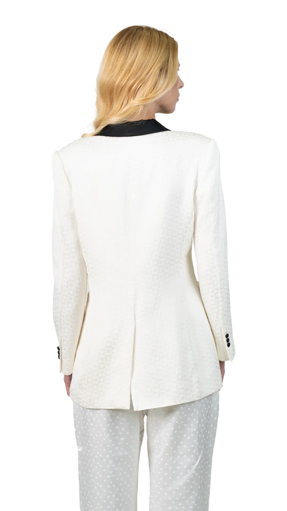 Blazer Bicolor Seda