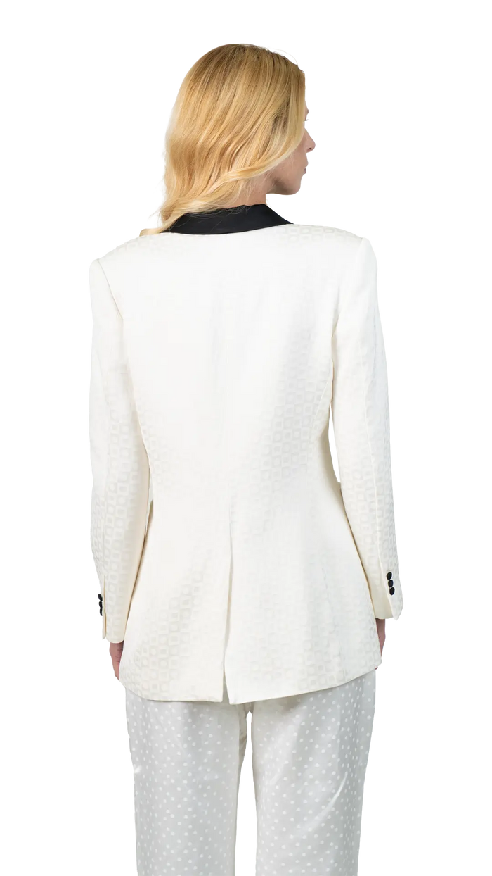 Blazer Bicolor Seda