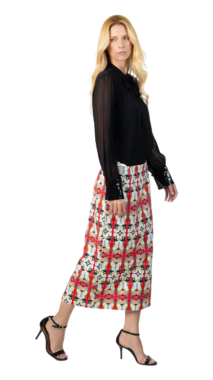 Blusa Preta Seda