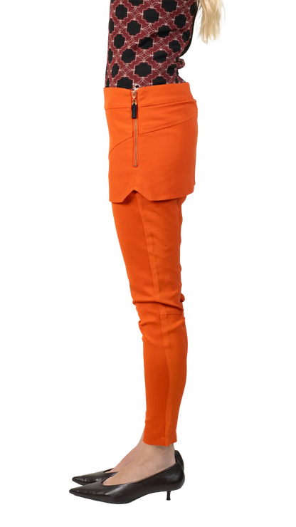 Calça Saia  Laranja
