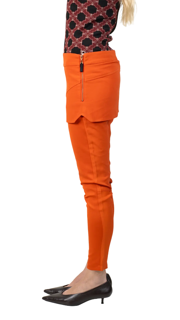 Calça Saia  Laranja