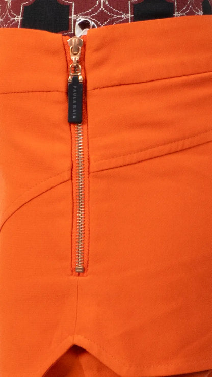 Calça Saia  Laranja