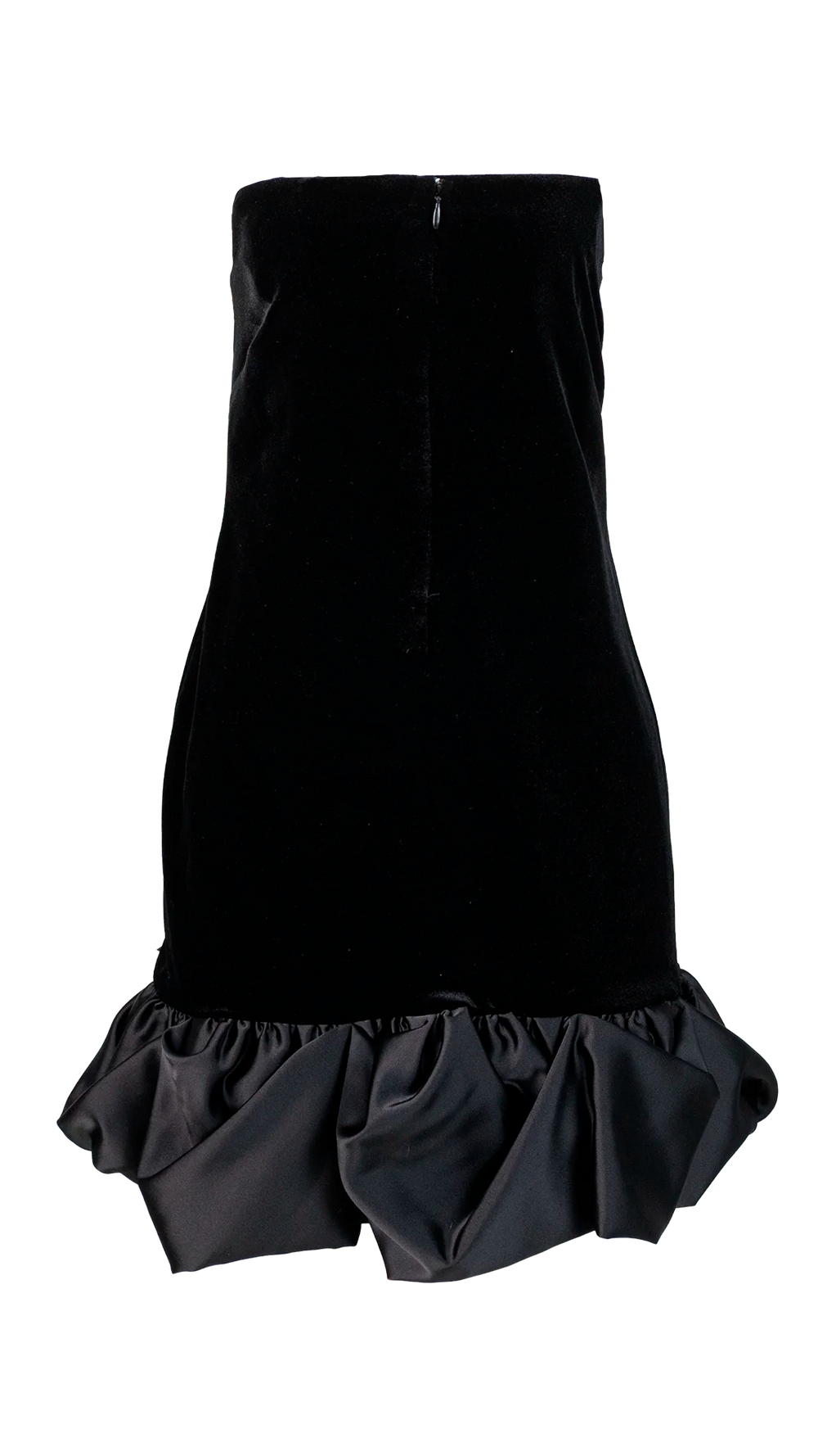 Vestido Preto Babado