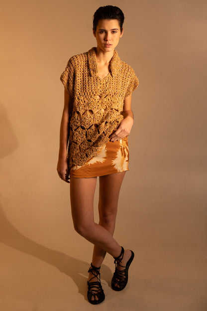 BLUSA COLOR CROCHÊ ONG VALADARES
