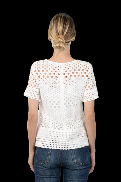 Blusa Branca Detalhe Michael Kors