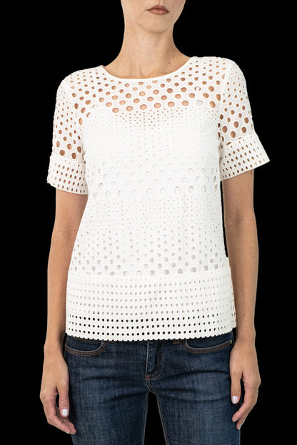 Blusa Branca Detalhe Michael Kors