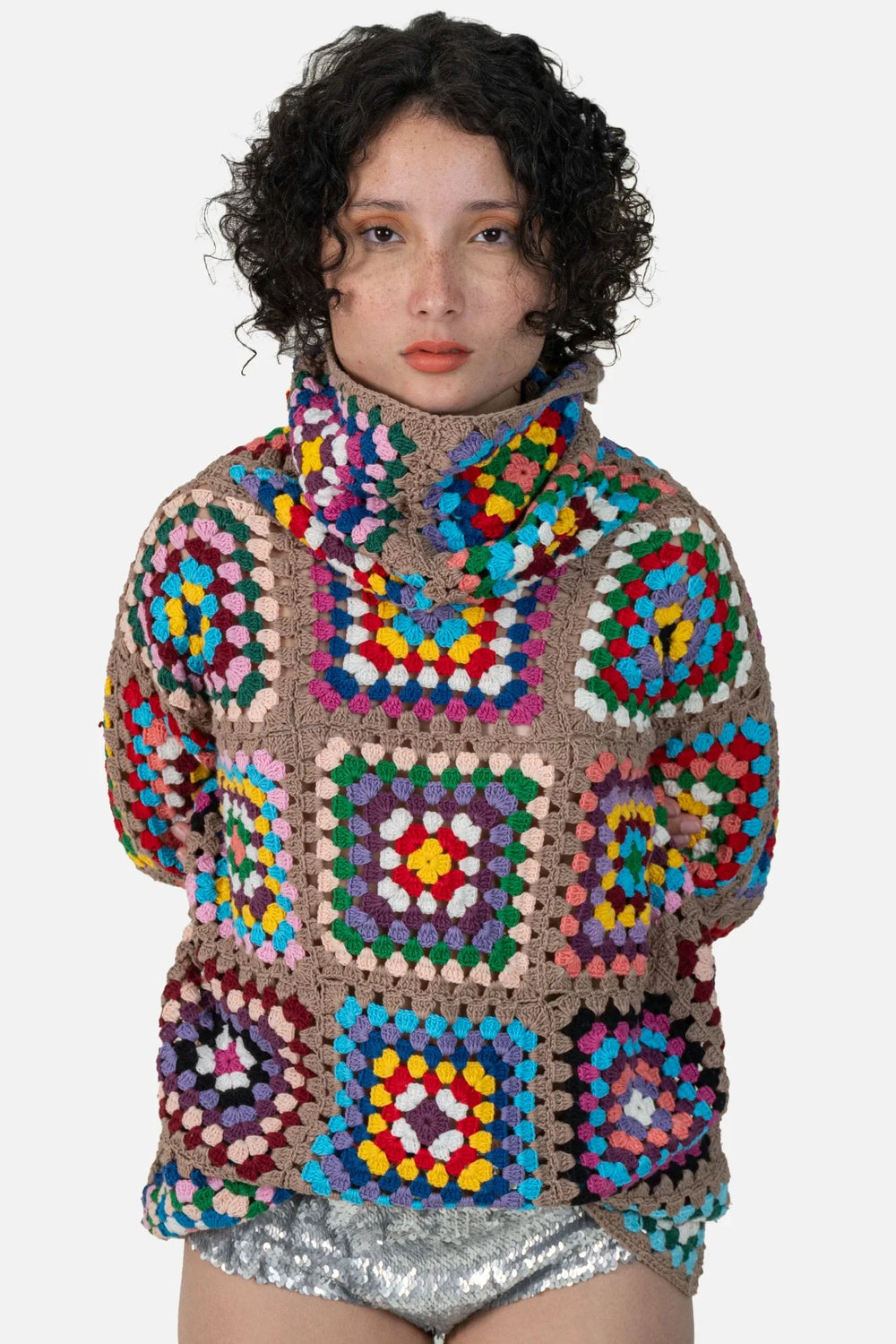 Blusa Color Crochê blusa handmade ONG VALADARES