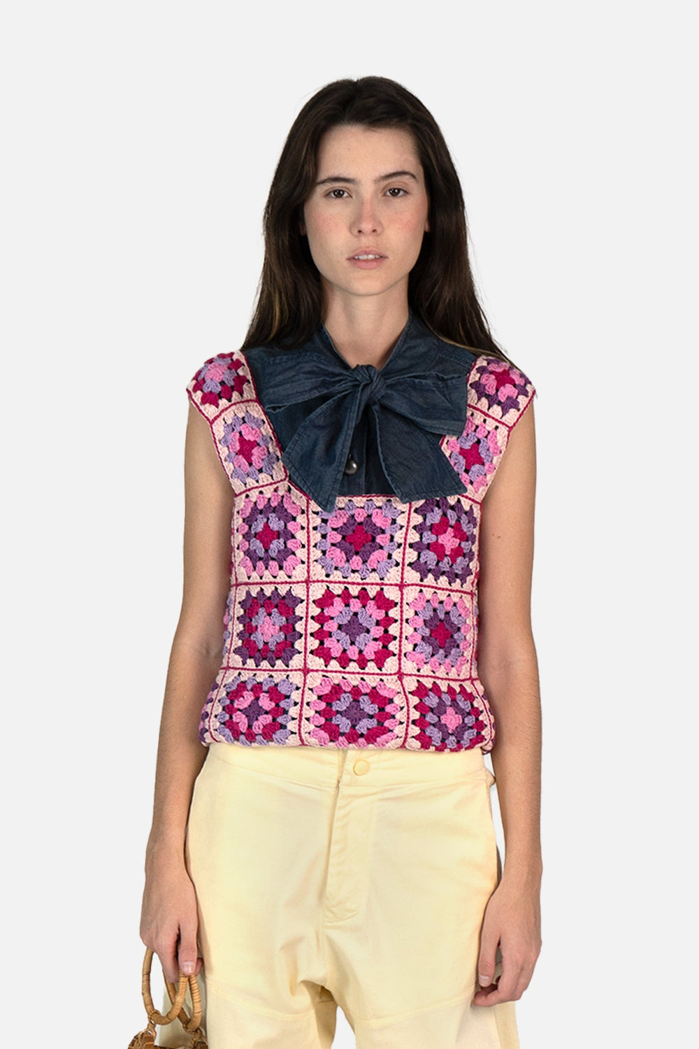 Blusa Color Croche Blusa ONG VALADARES