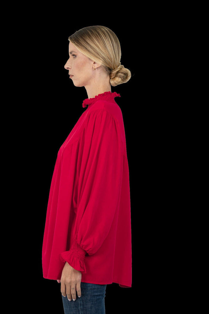 Blusa Color Longa Blusa Mabô