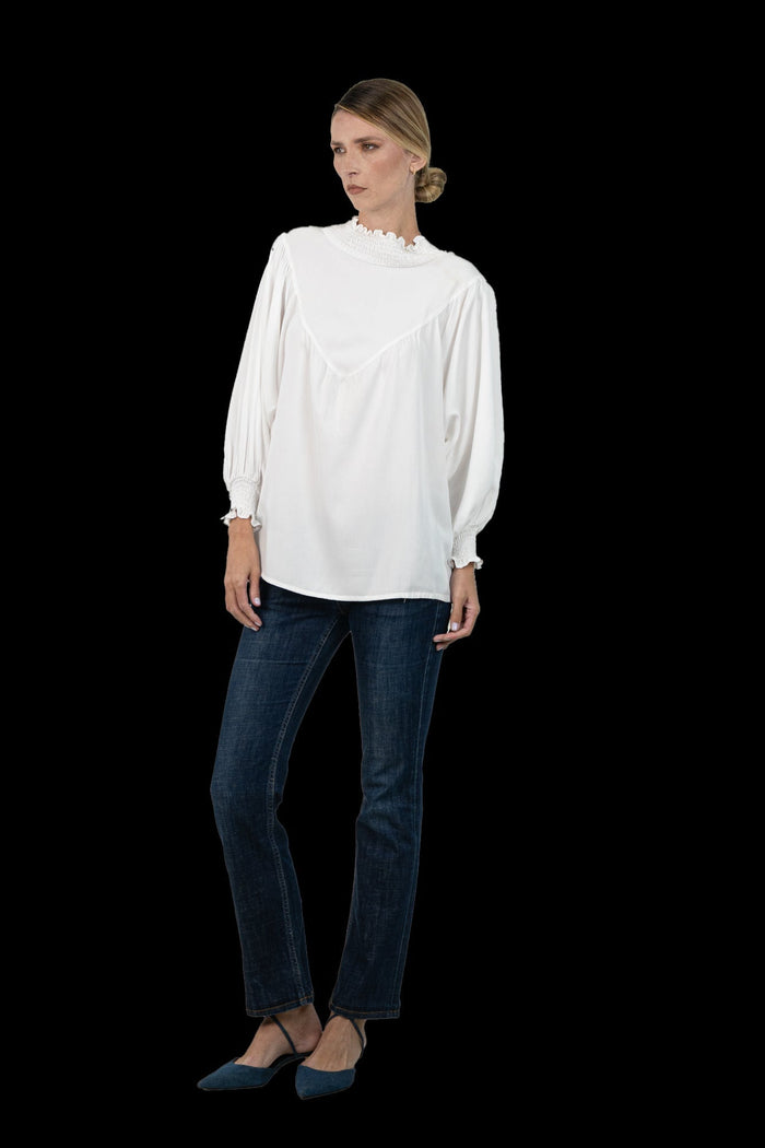 Blusa Color Longa Blusa Mabô