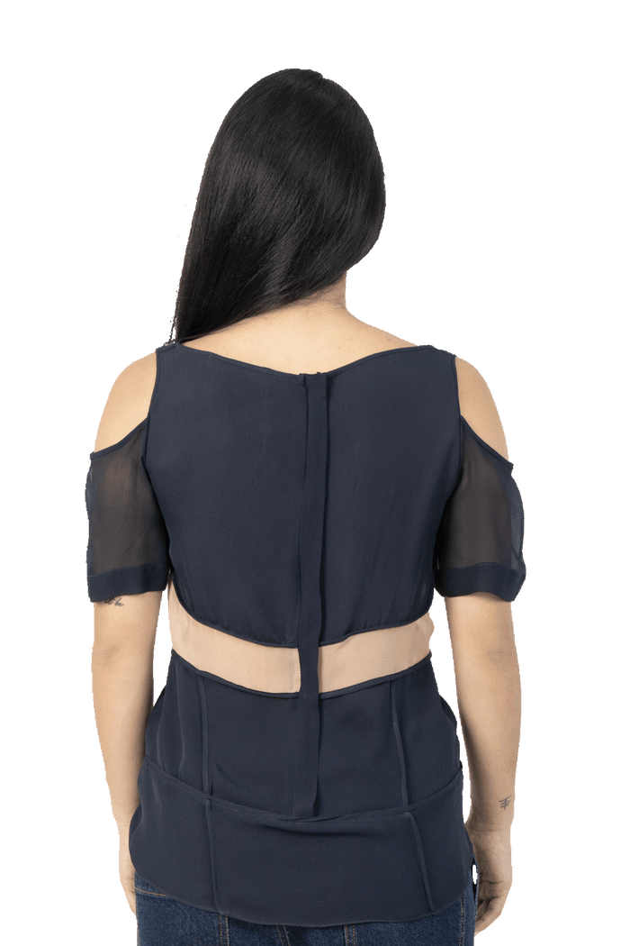 Blusa Color Recorte blusa Garimpo Adda
