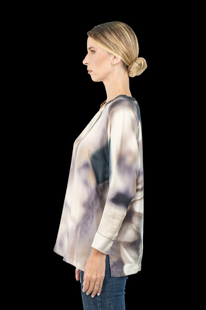 Blusa Color Reta Blusa Max Mara