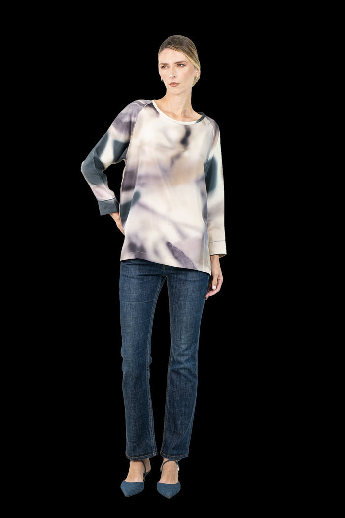 Blusa Color Reta Blusa Max Mara