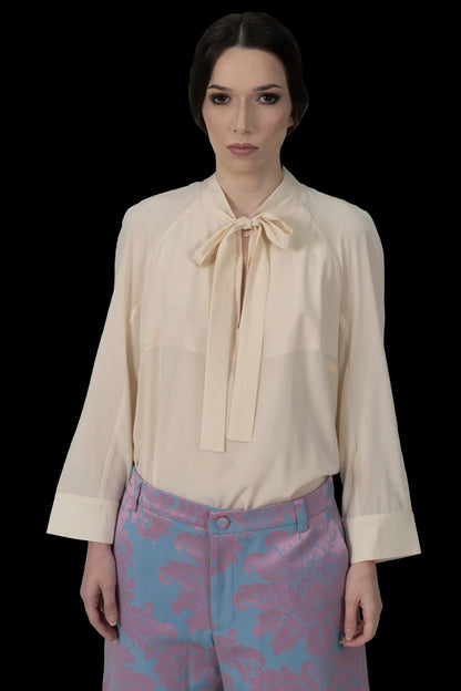 Blusa Creme Detalhe Fillity