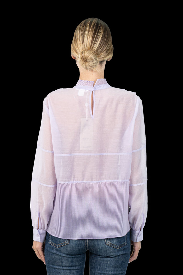 Blusa Lilás Babado blusa H&M