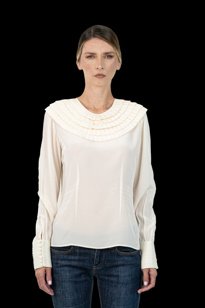Blusa Off Detalhe blusa Garimpo Adda
