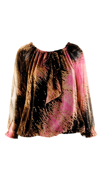 BLUSA COLOR SEDA Diane Von Furstenberg