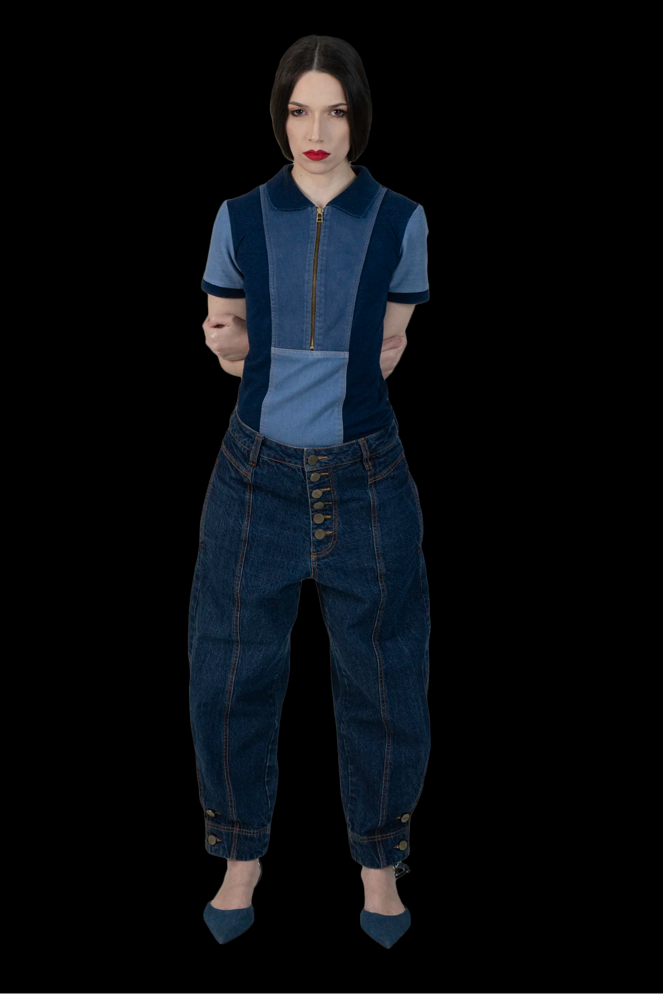 Blusa Color Jeans