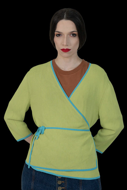 Blusa Color Transpassada Max Mara