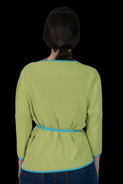 Blusa Color Transpassada Max Mara