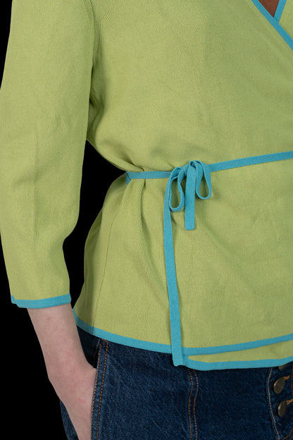 Blusa Color Transpassada Max Mara