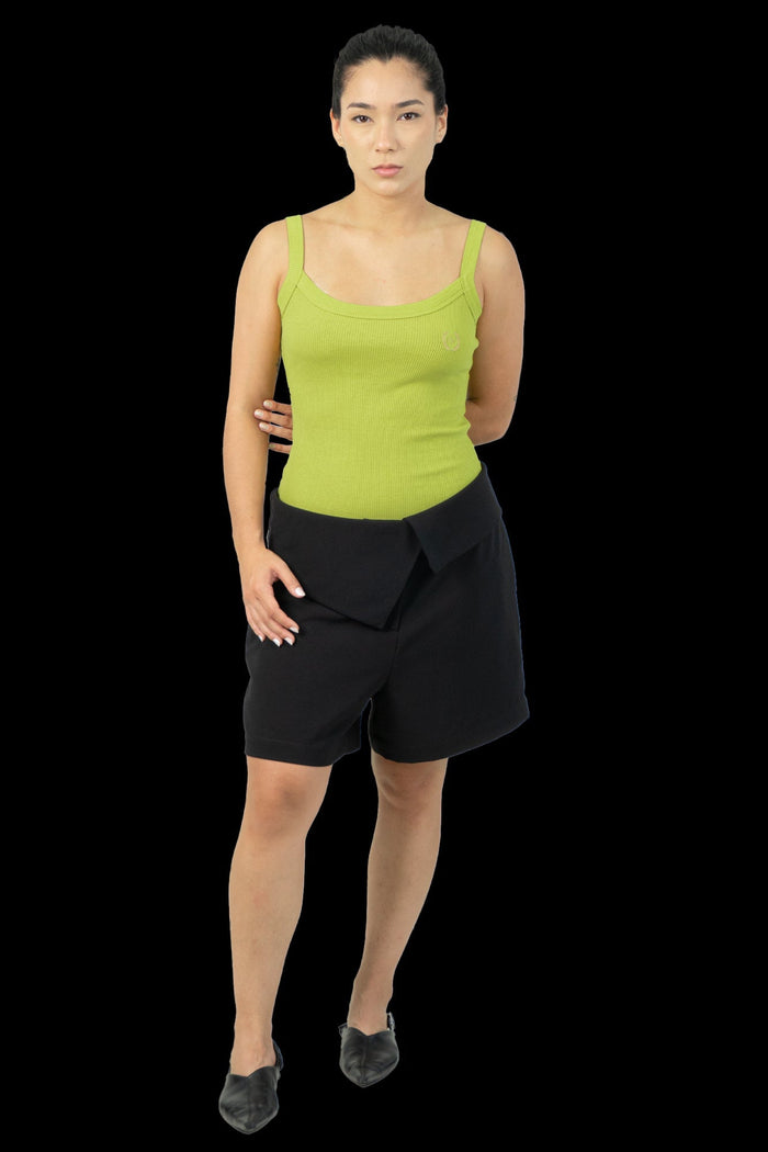 Body Verde Canelado Body Nati Vozza