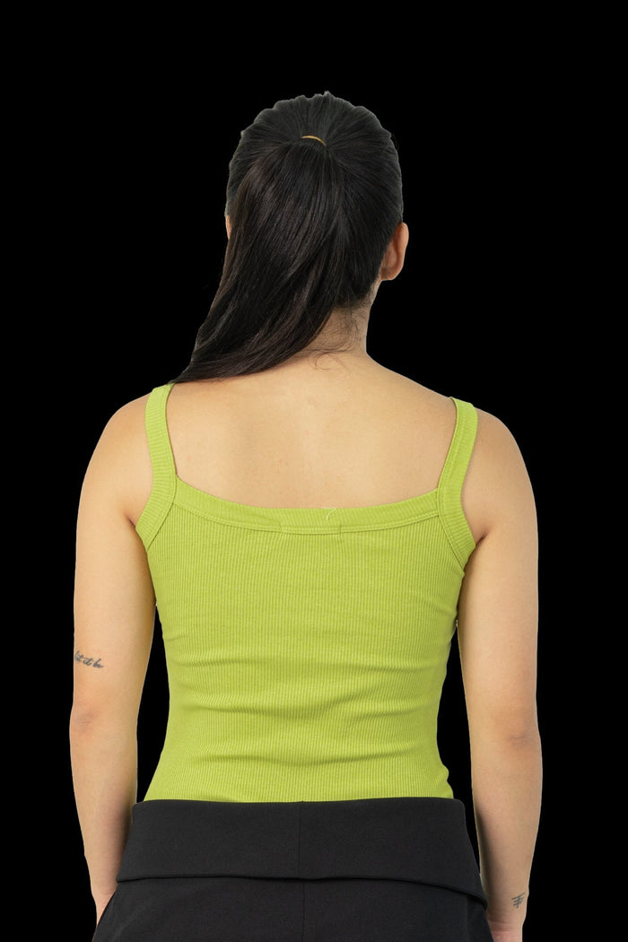 Body Verde Canelado Body Nati Vozza