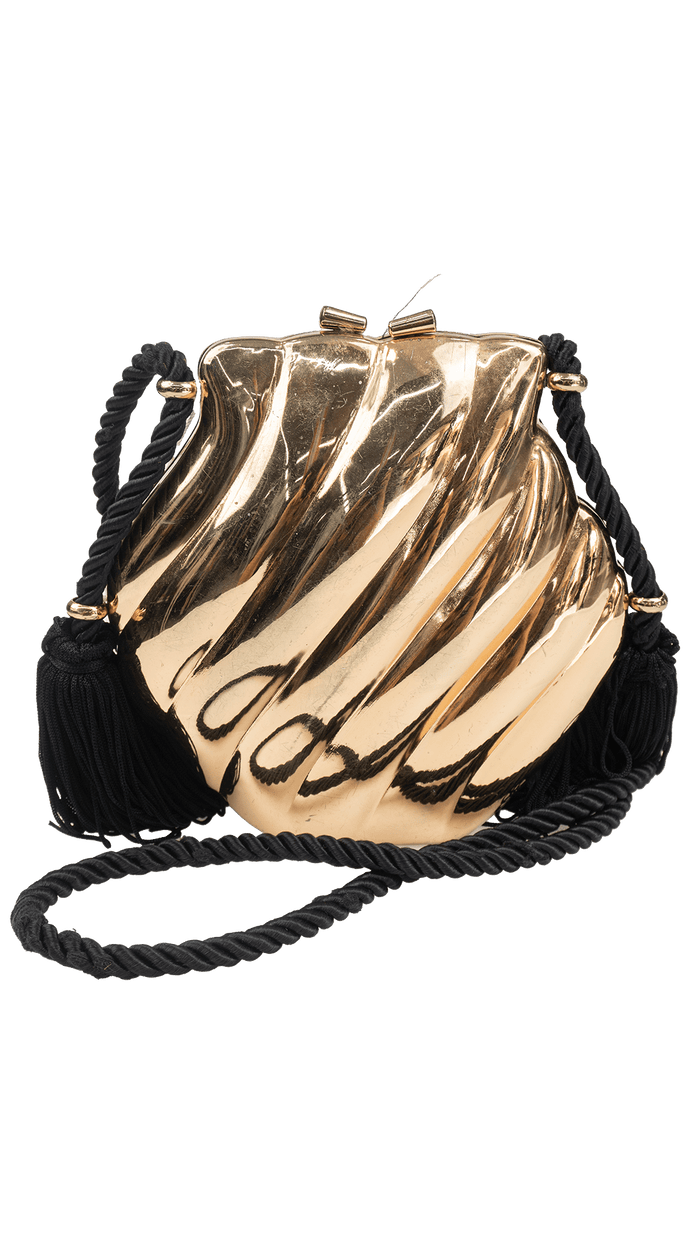 Bolsa Dourada Franja bolsa Garimpo Adda