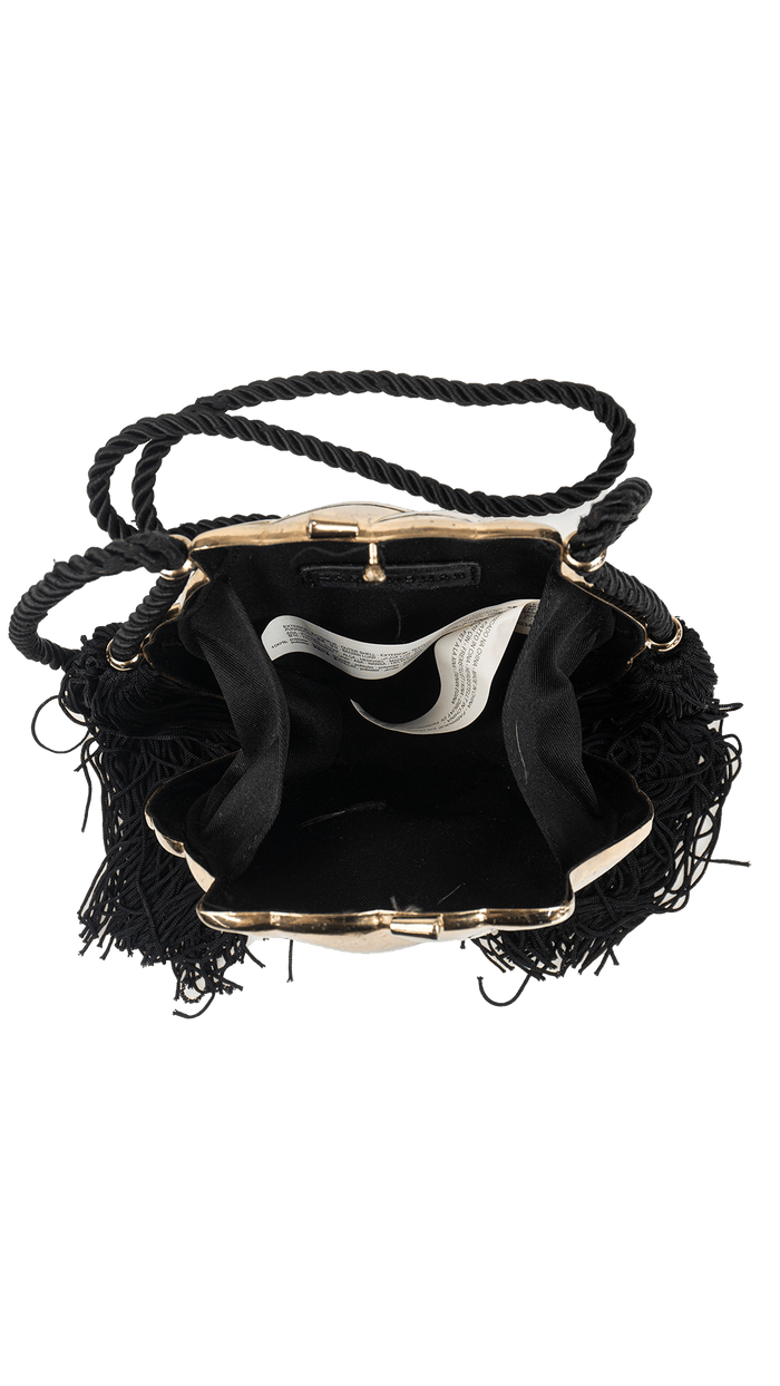 Bolsa Dourada Franja bolsa Garimpo Adda