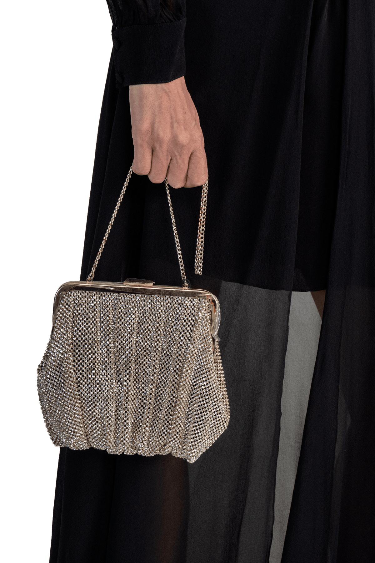 Bolsa Strass longa Bolsa Zara