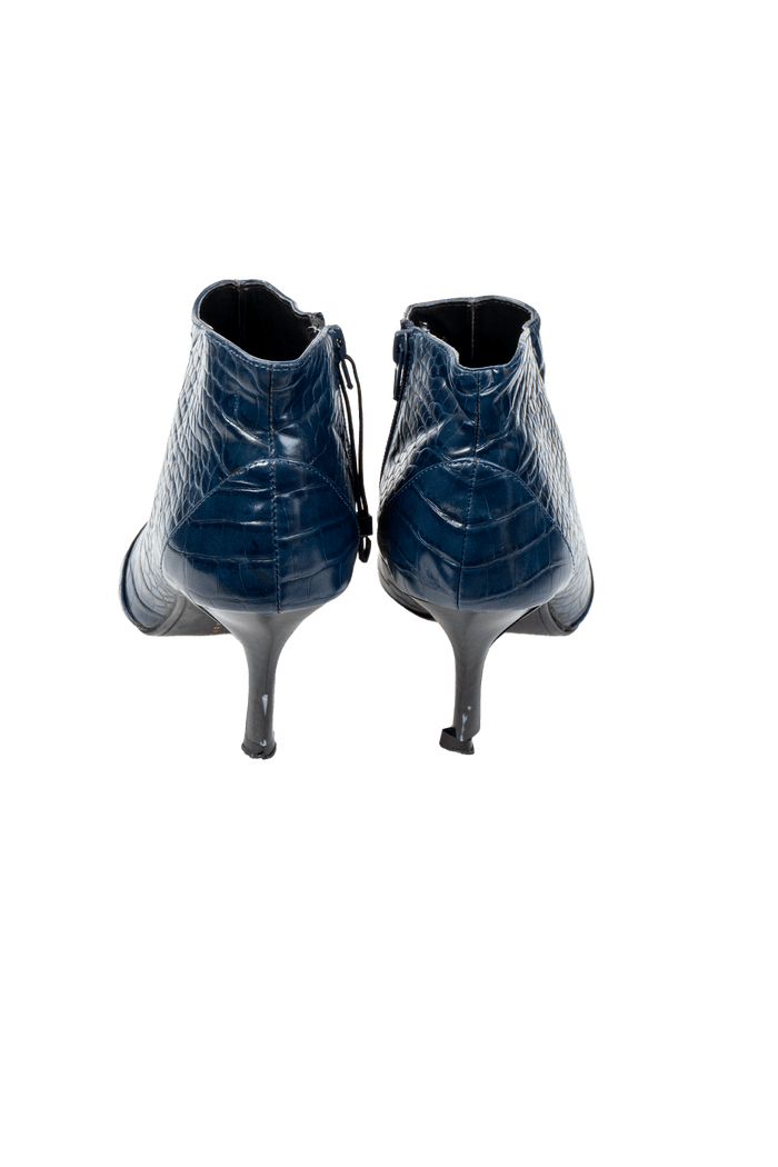 Bota Azul Textura bota Garimpo Adda
