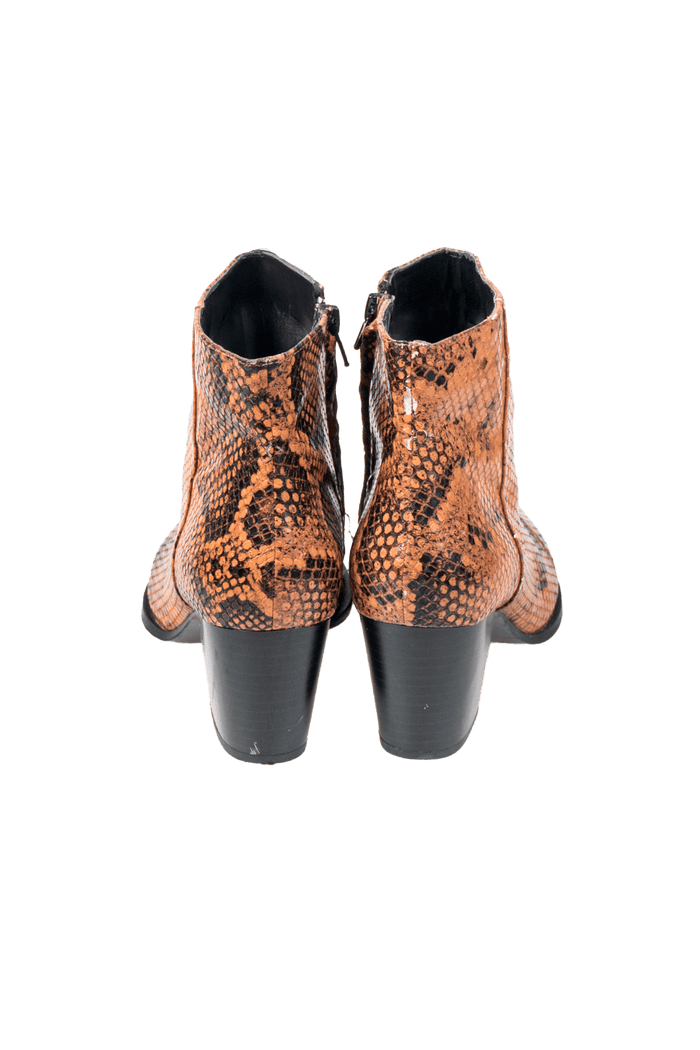 Bota Caramelo Textura bota MANGO