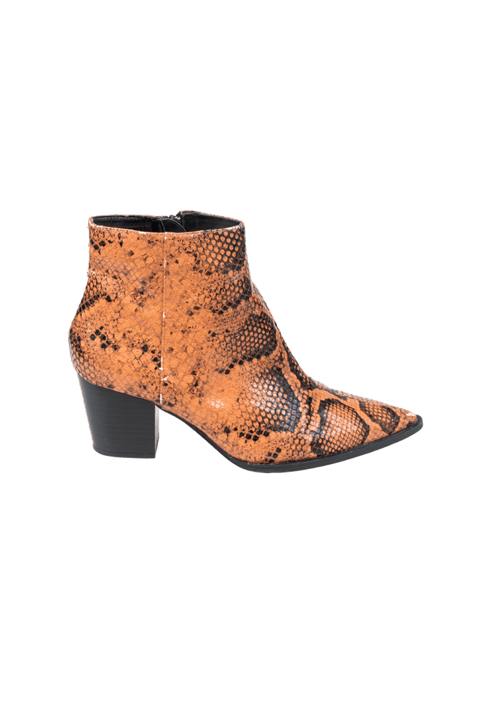 Bota Caramelo Textura bota MANGO