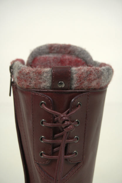 Bota Vermelha Couro Christian Dior
