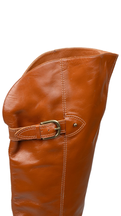 Bota Caramelo Couro NK