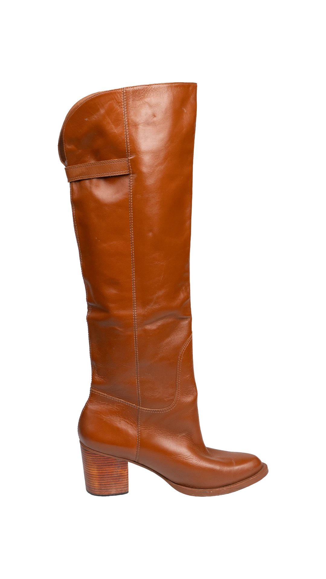Bota Caramelo Couro