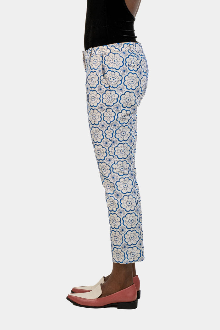 Calça Branca Detalhe Calça Diane Von Furstenberg