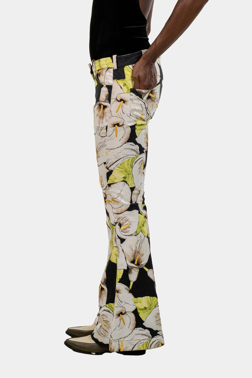 Calça Color Floral Calça Isolda