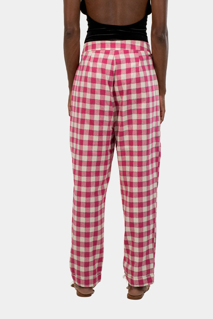 Calça Color Xadrez Calça Colcci