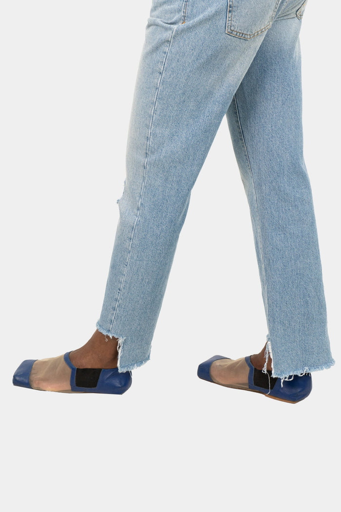 Calça Jeans Detalhe Calça Zara
