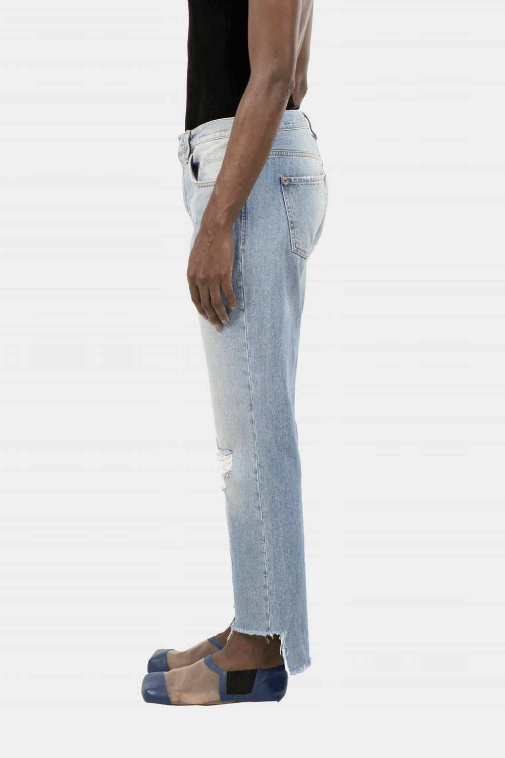 Calça Jeans Detalhe Calça Zara