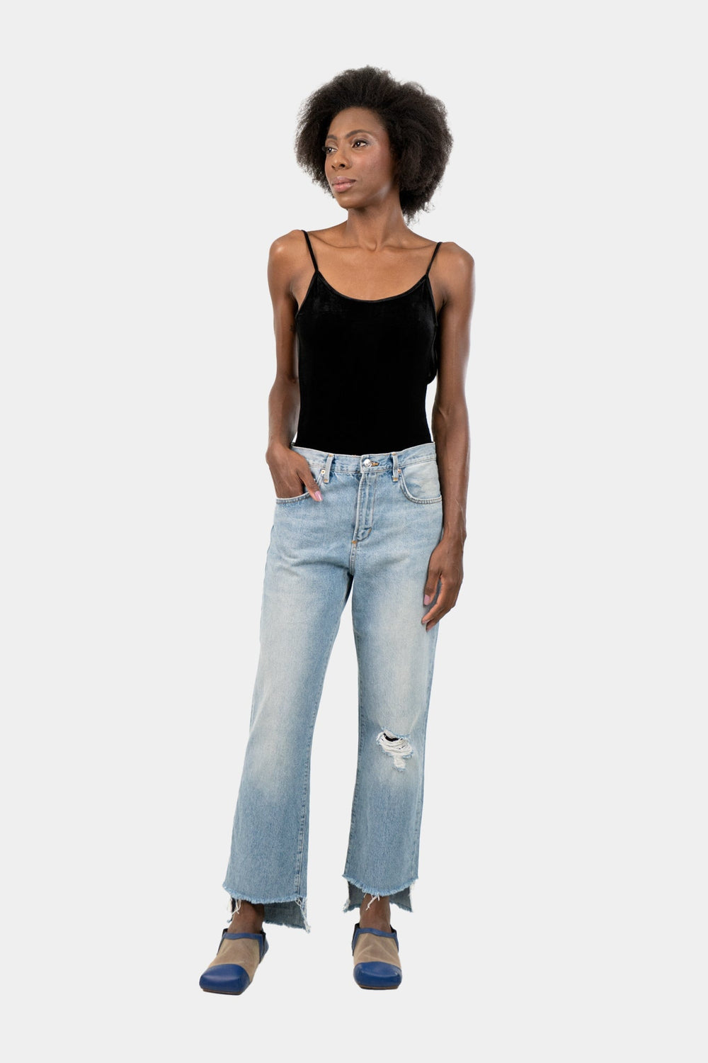 Calça Jeans Detalhe Calça Zara