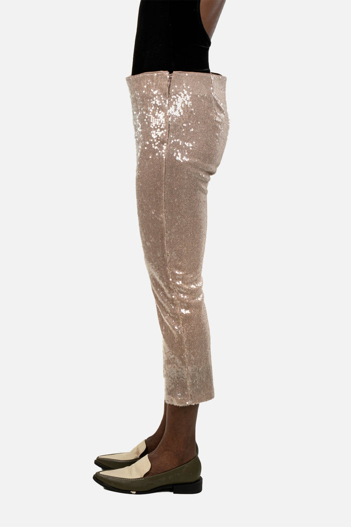Calça Paetê Caperi Calça ZARA